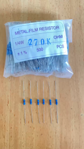 Resistor 1/4watt 270K (500 pcs)