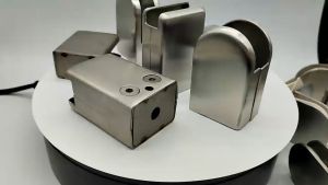 SUS304Glass Clip Stainless Glass Clamp(10-12mm Glass)(Mirror)(Flat -Curve)Stainless Steel Fish Mouth Glass Clamp Furniture Fixture Hardware Clamp Clip