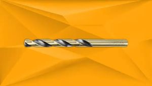 Mata Bor Besi 1-10mm Set 19pcs INGCO AKDB1195 HSS Metal Drill Bit Gold