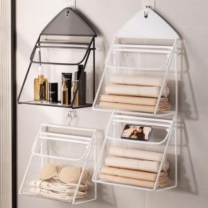 กระเป๋าใส่ของในห้องน้ำแบบติดผนัง กันน้ำ สำหรับใส่เสื้อผ้าชั้นใน ใส่เสื้อผ้าใส่อาบน้ำ ใส่ของใช้ในห้องน้ำ กระเป๋าผ้าใบผูกไหล่