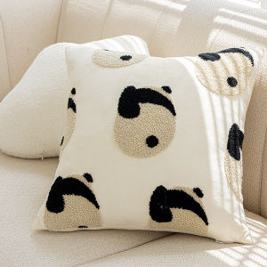 Luxury Plush Pillow Cover for Modern Style Sofa Cushion