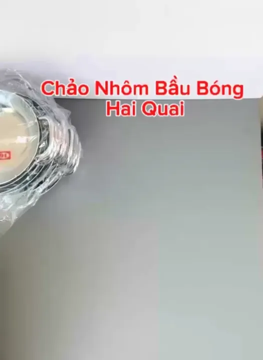 Chảo nhôm bầu chiên xào 26cm, tỏa nhiệt đều, phù hợp cho gia đình, hàng ...