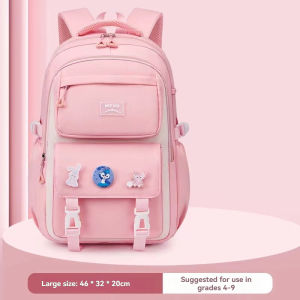 《Back to School Sales》Light and large capacity Kids School Bag Waterproof  Children’s School Backpacks （6-15Y) Spine Protection Load Reduction Primary Student School Bag