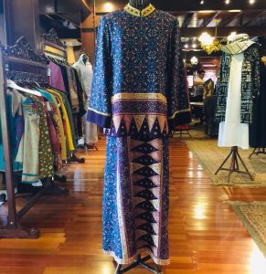 Abaya Viscos Payet by Dian Pelangi ORIGINAL Busana Muslim Baju Maxi Dress Gamis Gaun Outfit Pesta Kondangan Pernikahan Wanita Cantik Anggun Modis Modern Elegan Mewah Model Terbaru Motif Batik Kekinian