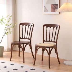 MAIYUQI | Vintage Wooden Dining Chair