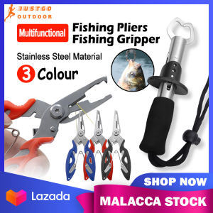18CM Fishing Gripper and Multifunctional Fishing Plier Scissor Curved Mouth Fishing Tackle Tools Fishing Accessory Set 釣魚钳