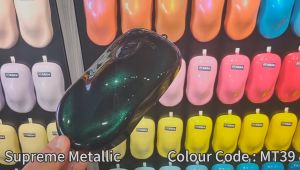 2K Paint  AIKKA MT39 Dark Green  SUPREME PEARLIZED METALLIC Car Motor Paint DIY Aerosol Spray Cat Bancuh Kereta 车漆