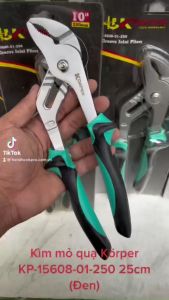 KP-15608-01-250/ Kìm mỏ quạ Körper 10 inch siêu đẹp bền