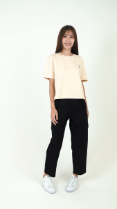 Forest T Shirt Prempuan | Forest Ladies Cotton Boxy Cut Short Sleeve Tee - 822525