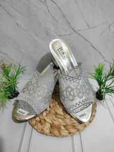 sandal wanita pesta kondangan hells hak-5cm kp-04(size 37s/d42)sandal wisuda sandal pengantin