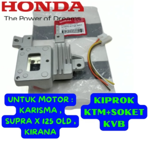 KIPROK KTM + SOKET KVB HONDA KARISMA/SUPRA X 125 OLD/KIRANA BARANG BERKUALITAS ASLI 100% ORIGINAL .
