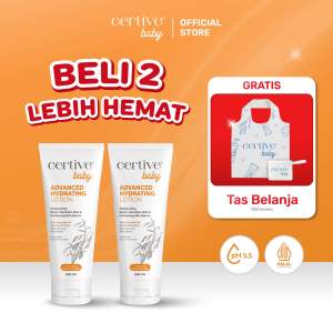 [BELI 2 LEBIH HEMAT] Certive Baby Advanced Hydrating Lotion 200ml - Lotion Untuk Pelembab & Perawatan Kulit Bayi dan Anak Premium - Untuk Kulit Sensitif - NO Fragrance- Dengan Ceramide NP