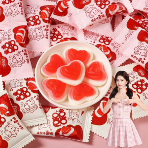 Heart-shaped Wedding Gelatin Candy 500g