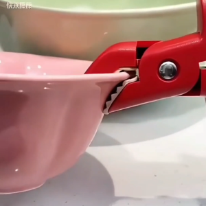 KS-300 Alat penjepit mangkuk piring 2 in 1 anti panas anti slip bowl clamp multifunctional