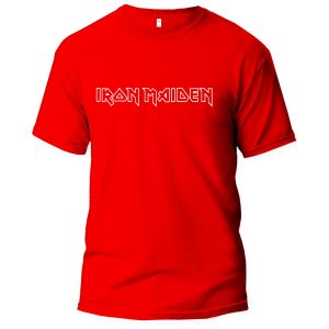 KAOS BAND MUSISI BAJU IRON MAIDEN DEWASA KATUN COMBED 30S SABLON DIGITAL