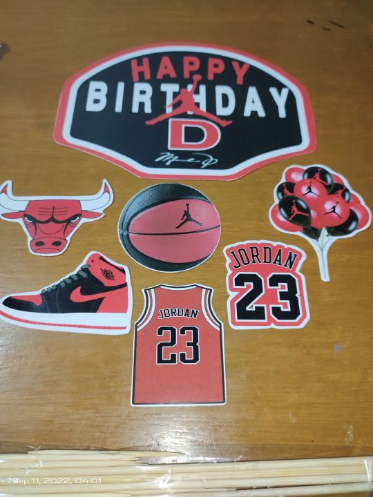 Michael Jordan Customized Cake Topper Set Lazada PH