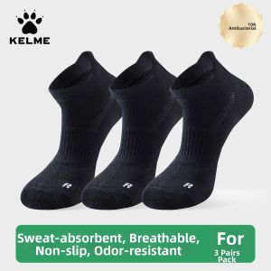 Kelme | Antibacterial Anti-odor Athletic Socks for Men and Women Thick Cushioning