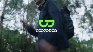 GOOJODOQ | 3600mAh Waist Fan with Wind Speed 11m/s Running Time 9 Hours 360° Adjustable 100 Levels Suitable for Outdoor Travel Stroller
