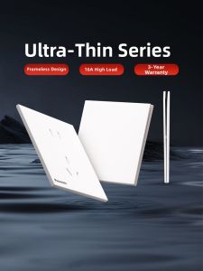 Panasonic | Ultra-Thin Elegant White USB Wall Switch and Socket