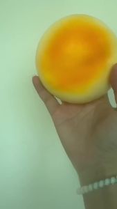 Bóng Tập Thể Dục Giảm Stress Hình Bánh Mì Giòn - Có Thể Tạo Hình Đàn Hồi Chậm Cảm Giác Mềm Mại Như Kem Đồ Chơi Bóp Giảm Căng Thẳng Và Đáp Ứng Nhu Cầu Cảm Giác ASMR