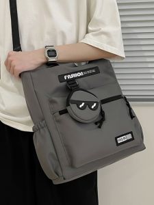 OUDENGPAI | Travel Portable Canvas Storage Bag Outdoor Going Out Cool Trendy Large Capacity New 2024 Fashion Leisure Youth Shoulder Bag