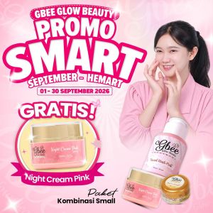Gbee Glow Beauty Skincare Paket Kinclong Small Solusi Pemutihan Kulit Glowing Natural Alami Terlaris
