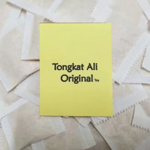 Tongkat Ali Kuning Tea Bag | Original Wild Tongkat Ali Root | Malaysian Herbal Tea | Energy & Stamina Herbal Drink | Brew with Coffee / Tea (Reusable 5-7x)