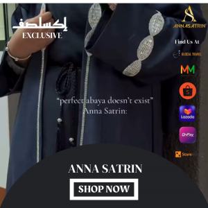 Abaya Exclusive in Blue