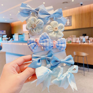 10pcs/Set Hair Rope For Kids Girl Hair Tie Cute Hair Rope Childrens Head Rope High Elastic Hair Rope Colorful Elastic Hair Tie Set Korean Ponytail Rubber Band Kids Hair Accessories