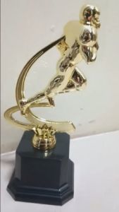 Rugby Human Figure Plastic Trophy 21 cm ( 191 )( Customize Available ) Trophies