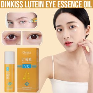 Dinkiss Lutein Eye Essence Oil  Eye Serum  Improve Fine Lines  Firming Brighten Skin