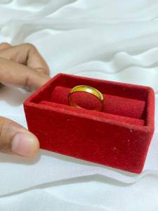 COD - Cincin Koin Polos 24 Karat