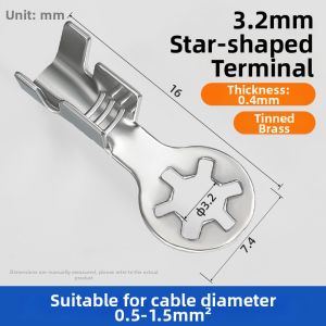 MEINWAY | Non-slip Circular Wire Connector Terminal Crimping Copper Lug