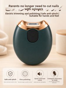 IMLUCKY | Automatic Electric Adult Elderly Feet Hands Compatible Portable Nail Trimmer