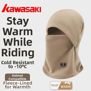 Kawasaki | Thermal Windproof Riding Hood Neck Gaiter Face Mask Autumn Winter