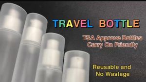Vacuum Airless Pump Lotion Bottle Dispenser Head Travel Size Seal Container Matte Foundation Lotion Shampoo Liquid Serum