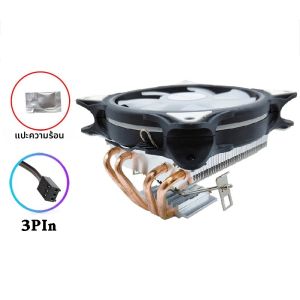 CPU Cooler 4 Heatpipes PC หม้อน้ําพัดลมระบายความร้อน Quiet Ventilador สําหรับ Intel LGA 1366 115X1200 1700 2011X79X99 AMD AM3 AM4 AM5