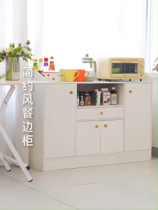 ตู้เก็บของ ผู้ชาย ถูกสร้างให้ดูอ่อนเยาว์ ของตู้เก็บของในครัว สามารถใช้ในการมาพร้อมลิ้นชักเก็บของ สีขาวมินิมอล ช่วยเพิ่มความสะอาดง่าย กันน้ำ กัน