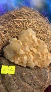 Viên đá Thạch Anh Citrine lấp lánh tự nhiên thiền định phong thủy mạnh mã 373