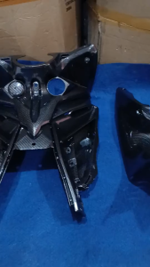 COVER LEGSHILD KONTAK DAN COVER TANGKI YAMAHA JUPITER MX NEW 135 KARBON