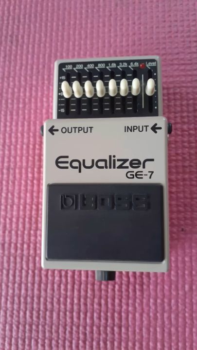 เอฟเฟคกีตาร์มือสอง Boss GE-7 Equalizer MADE IN TAIWAN ล้อตเก่า