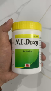 ( 5 VIÊN ) NL DOXY viên doxycycline Thái Lan chuyên hỗ trợ hô hấp và bênh kí sinh trùng máu ở chó mèo