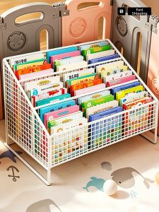 WUBUWEI | Space-Saving Book and Toy Organizer