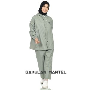 SMOOTH jas hujan setelan celana pria wanita anti rembes best quality