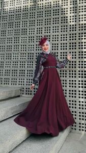 NEW Collection Gamis Series Raya Dres Emilia