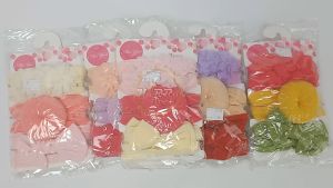 BANDO BAYI PEREMPUAN 3in1 HEADBAND BABY BANDANA BALITA CEWEK MOTIF DONAT FASHION KOREA AK39