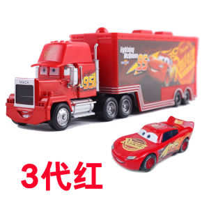 Takara Tomy | Truck Lightning McQueen Storm Jackson F1 Racing Toys 1:55 Die Cast Model Cars Truck With Cars Child Toys Birthday Gifts