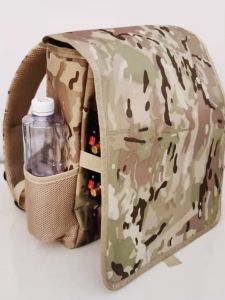 Thickened Waterproof Outdoor Backpack Battery Inverter Oxford Cloth Shoulder Bag with Rain Cover for Camping And Hiking