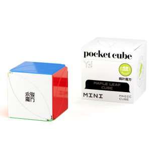 Mini Magnetic Maple Leaf Magic Cube YJ Speed Competition Special Educational Toys for Children And Students Compact Unique Shape
