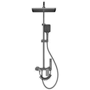 YALANDENG | Easy-Install Copper Full-Bodied Shower Set